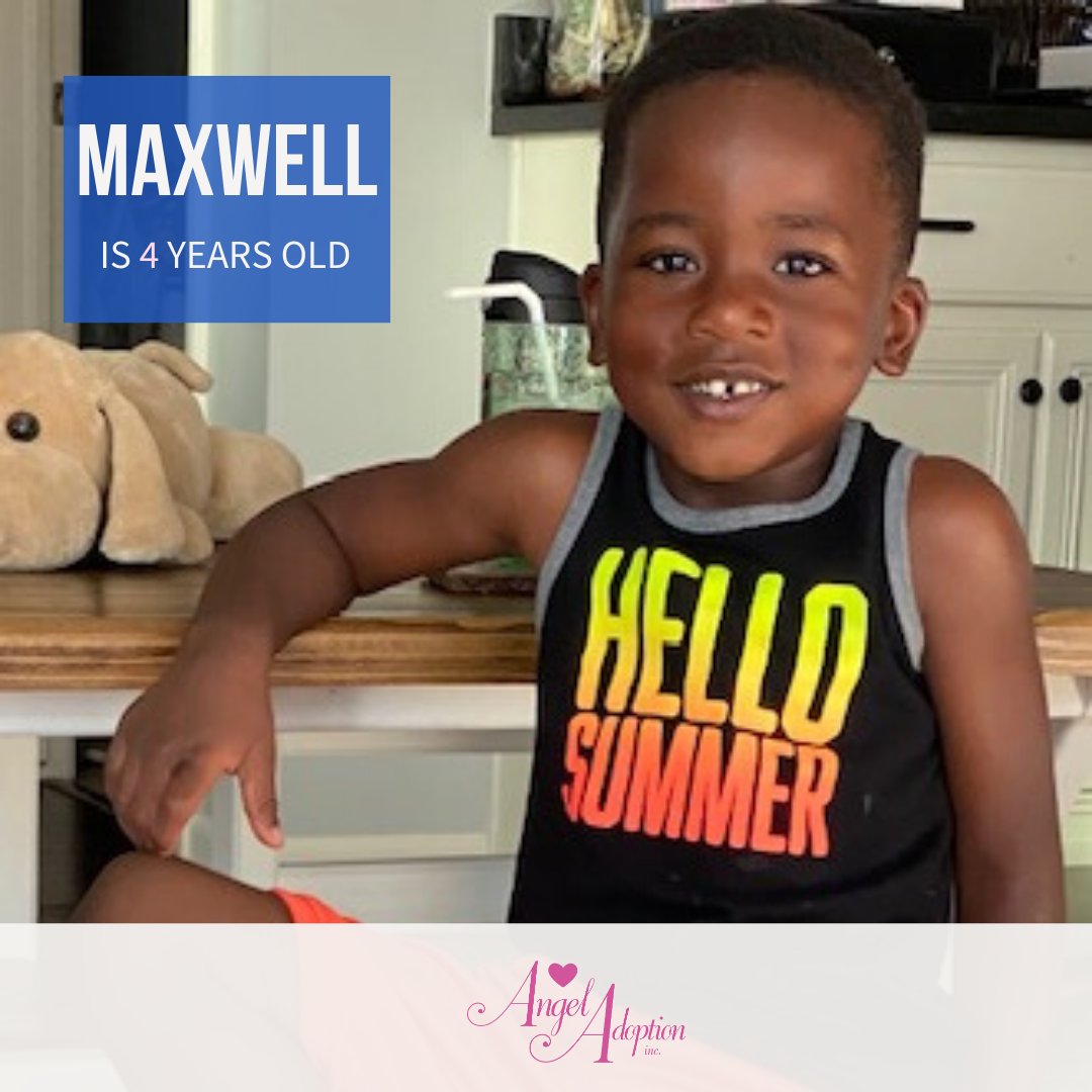 AngelAdoption's tweet photo. Happy 4th birthday to Maxwell! Thank you to Angel parents Samuel &amp; Robert for sharing this photo with us. They also shared: "We are so blessed and happy. He is getting so big and becoming the most respectful, fun loving kid." https://t.co/3L21Hpm5G7
