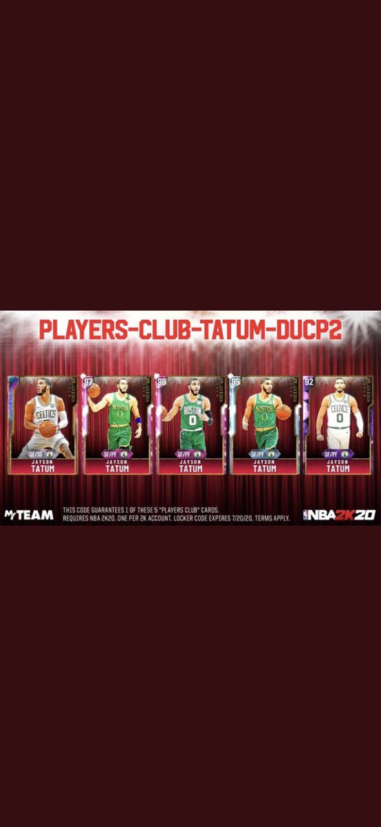 NbaLockercodes's tweet image. 🚨 Locker Code. Use this code for a chance at these packs 

tell me what you go in the comments 

#lockercode #lockercodes #nba           #2k20 #myteam #2k20myteam #2k