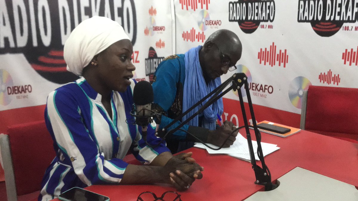 Aminatah1Traore's tweet photo. Nous étions sur la radio Djekafo FM pour parler de la journée de l’enfant africain le 16 juin et aussi les MGF
#EndFGM 
@KLountandy @PlanIntl_Mali @GMCEndMGF @GMCEndFGM https://t.co/DpwcyX1Xu5