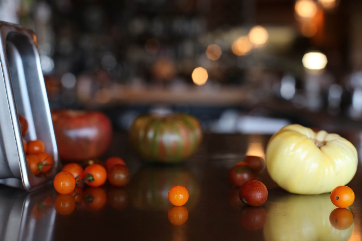 Do you do a little dance the first time you see heirloom tomatoes at the farmer's market?? We sure do! Looking forward to this Summer's tomato harvest. 🍅😋 #goodfoodclt #goodfoodonmontford #ncfarms #tomatoseason #seasonalcooking