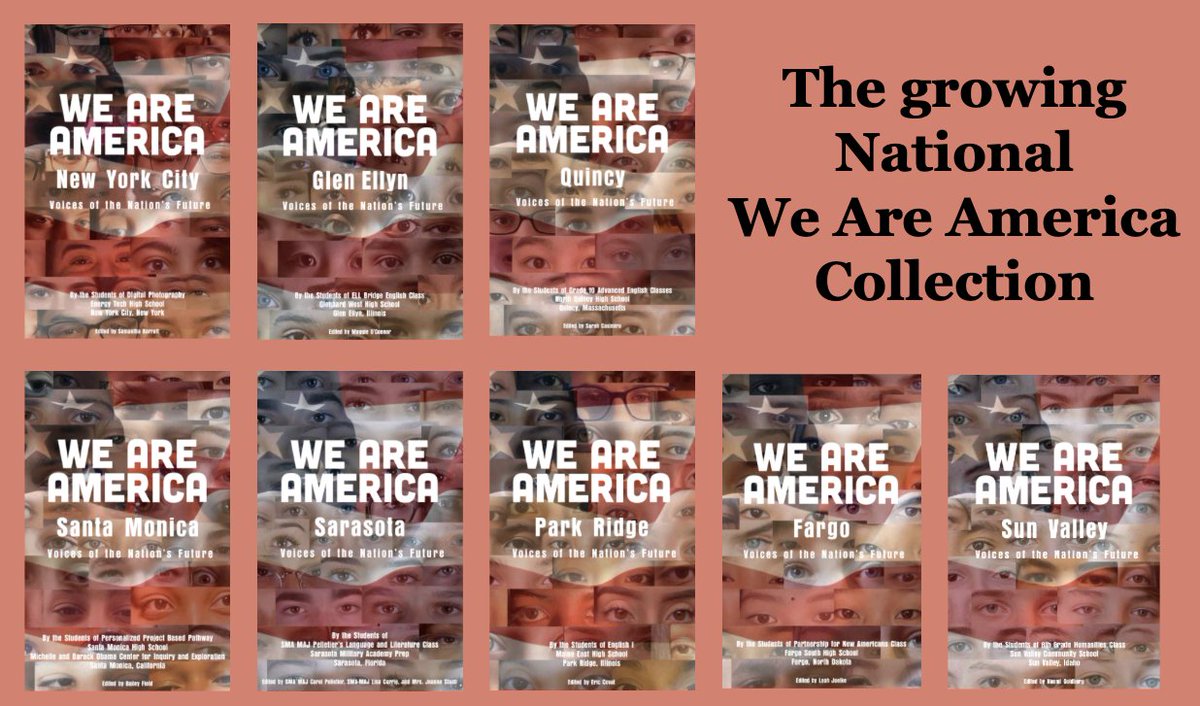 WeAreAmericaPr1's tweet photo. Teachers: How do your students understand their American identity? The Application for Cohort 2 is open! Apply here: https://t.co/V46C9CMpyF and join the growing collection and conversation of stories of self shared from around the country. https://t.co/HkBt65VQPM