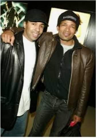 Happy belated birthday Allen Payne with Mario Van Peebles.   