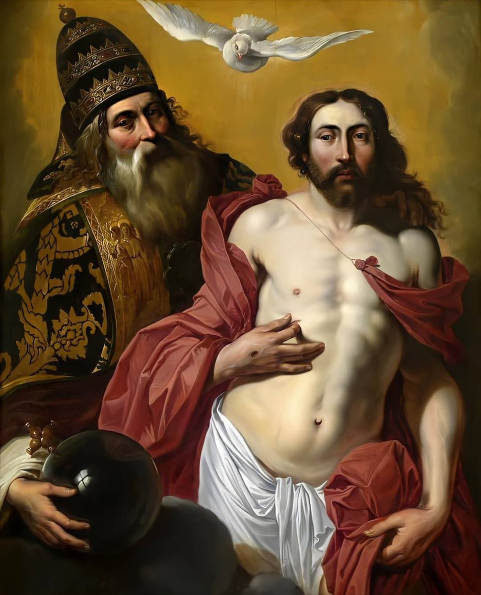 ksPiotr's tweet photo. Gloria #Patri, et #Filio, et #Spiritui #Sancto,
sicut erat in principio et nunc et semper
et in saecula saeculorum. Amen.
Chwała Ojcu i Synowi, i Duchowi Świętemu, jak była na początku teraz i zawsze, i na wieki wieków. Amen.
Obraz: Artus Wolfort - #Trójca Święta https://t.co/pKjFi9ohWb