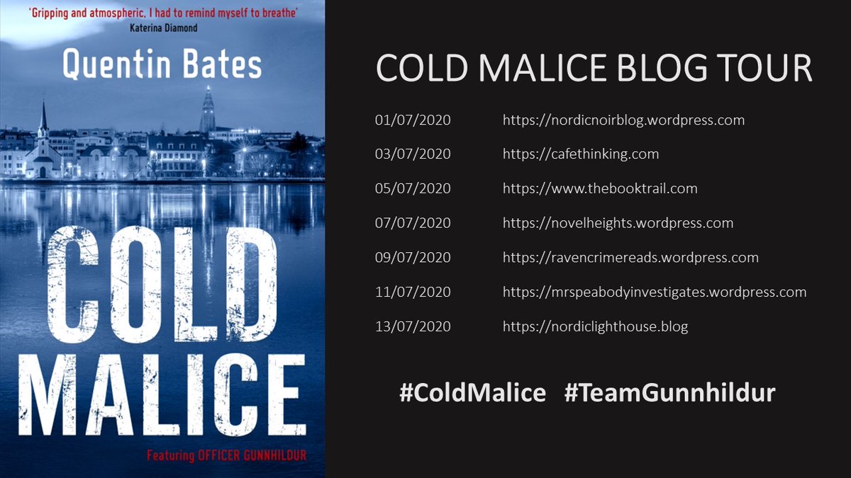 ravencrime's tweet photo. On the blog tomorrow... Raven reviews #ColdMalice @graskeggur "What I love about this series is how Bates consistently draws on his own experiences of living and working in Iceland, providing a real grounded feel and heightened sense of realism to his books."
#TeamGunnhildur https://t.co/zZ27ICMaX0