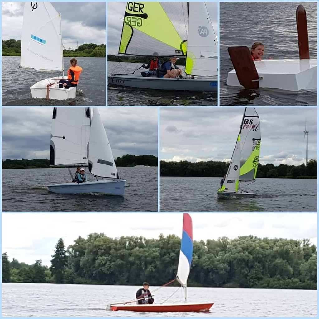 Auf dem Wasser kurz mal alle Sorgen vergessen🧠➡️🗑 denn es heißt #SegelnStattSeuche dazu noch Wetterverhältnisse wie heute... Zack, fertig: perfekter Segeltag.
#Harburg #Neuländersee #esmussmehrgesegeltwerden #hamburgsegeln #hamburgactivecity #lasersa… instagr.am/p/CCZKKpiggrD/