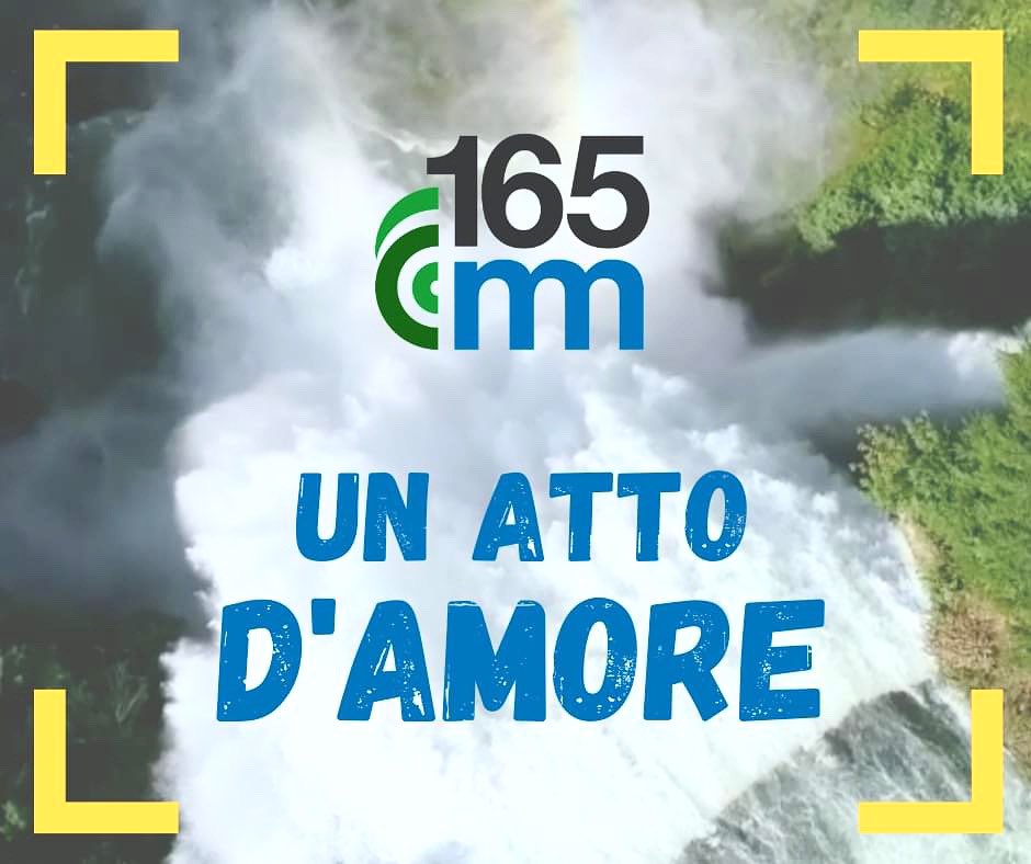 Il nostro atto d’amore è ripartire da dove abbiamo lasciato. Avendo a cuore la #cascatadellemarmore e il nostro territorio, con cura, professionalità e passione ❣️