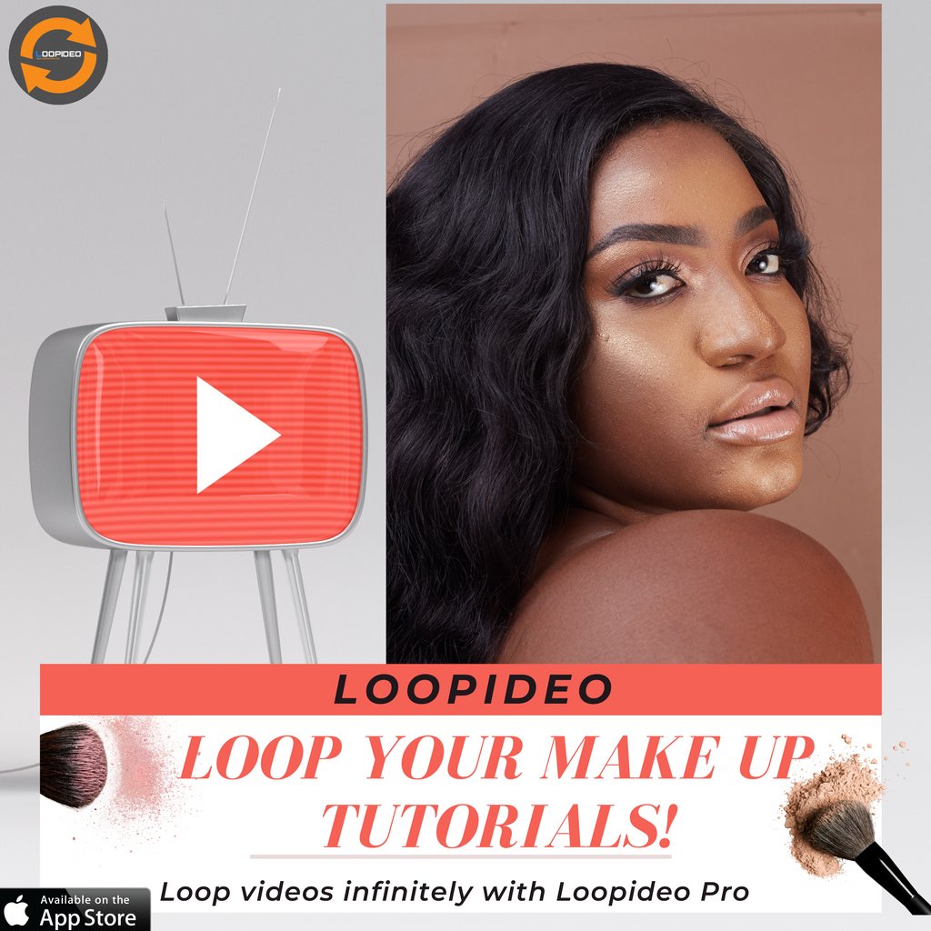 loopideo's tweet photo. Loopideo is the ONLY app on the App Store that allows you to loop your favorite Make Up Tutorials infinitely. 

Download now: https://t.co/EZiGOiv7Zi

#MarketingStrategy #digitalmarketingtips #TikTok #TikTokviral #makeup #makeupideas #makeuptips #TikTokviral #makeuptutorial https://t.co/H2Qp7ywenh