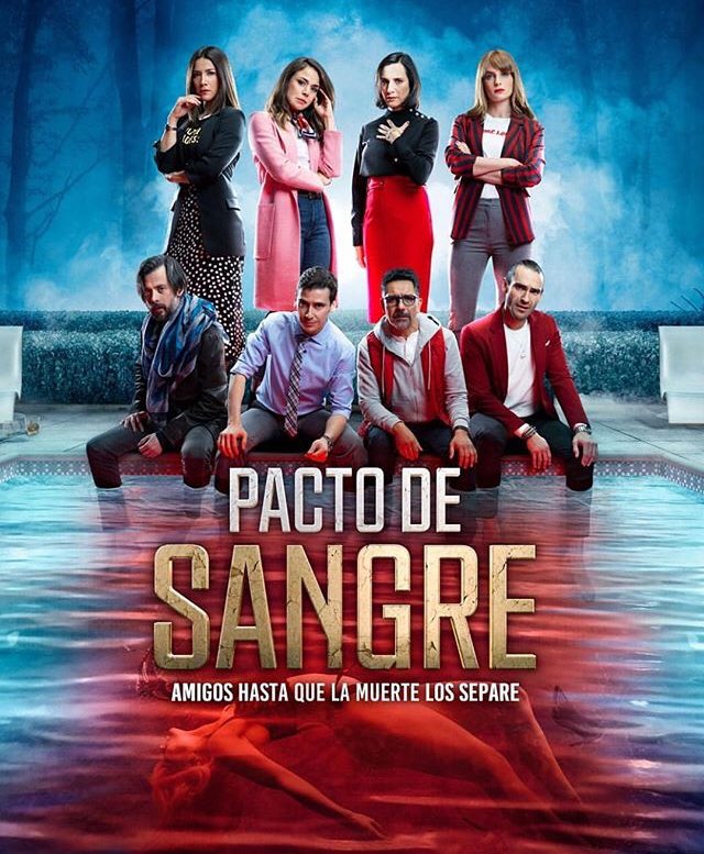 ESTE LUNES 13 de julio, vuelve al 13 la trágica historia de cuatro amigos separados entre el bien y el mal, #PactoDeSangre imperdible !