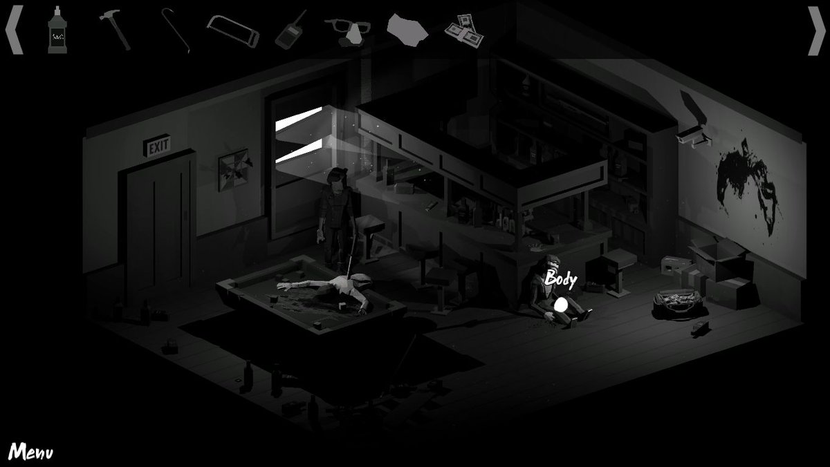 nerdmaldito's tweet photo. PESSOAS MORRERAM! Os policiais chegaram, você precisa se livrar das evidências! #HideTheBody é um #jogo em que você corre contra o tempo para fazer uma limpeza em uma cena do crime antes que os policiais entrem no lugar e te prendam. Tá grátis: https://t.co/yfyVeavsnZ

#IndieGame https://t.co/inK3iyWwkf