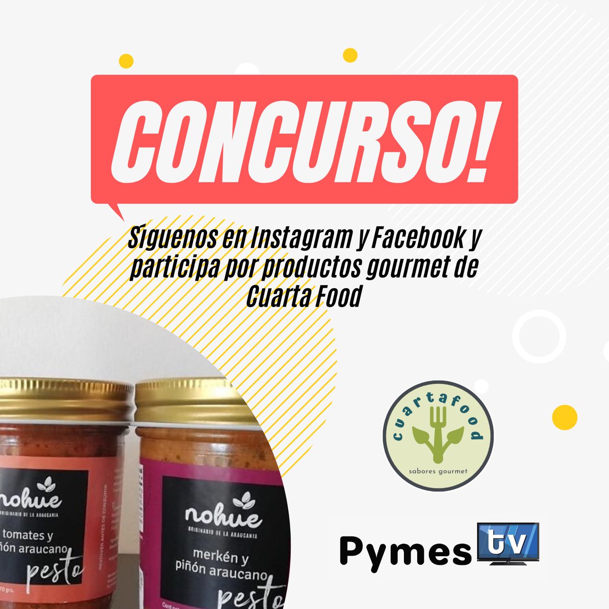 pymestv's tweet photo. Síguenos en Instagram y Facebook y ya estarás participando por premios.❤️
El sorteo es hoy a las 20:00 horas en https://t.co/tLKGhzYE0a y puedes verlo también en nuestra app y en la señal digital 49.3 de @radioamericatv para toda La Serena y Coquimbo. https://t.co/9gLD3X28w8