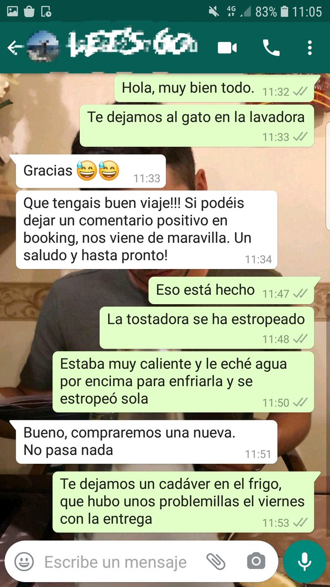 - Cualquier personas cuando le habla algún desconocid@ por error
+ Perdona, te has equivocado 

- Yo ⬇️