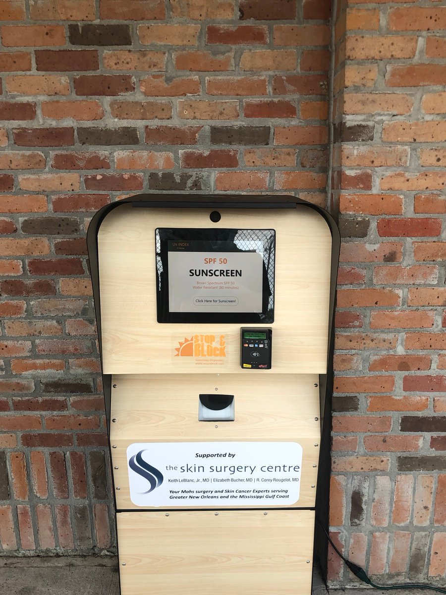 stopnblock's tweet photo. Excited to partner with Carrollton Boosters to bring sunscreen to all the kids playing ball at their sports fields at The Fly at Audubon Park! @AudubonNature

#sunscreen #nolaliving #stopnblock #sunprotection #spf #summer #summerbaseball #summercamp https://t.co/uz1tREs59T