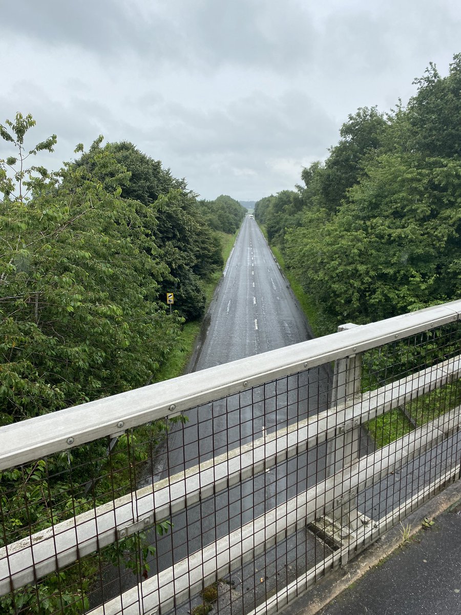 Longest walk so far today! Went over the bridge I would normally drive under on the way to work. Commuting seems like a distant memory these days #workingfromhome