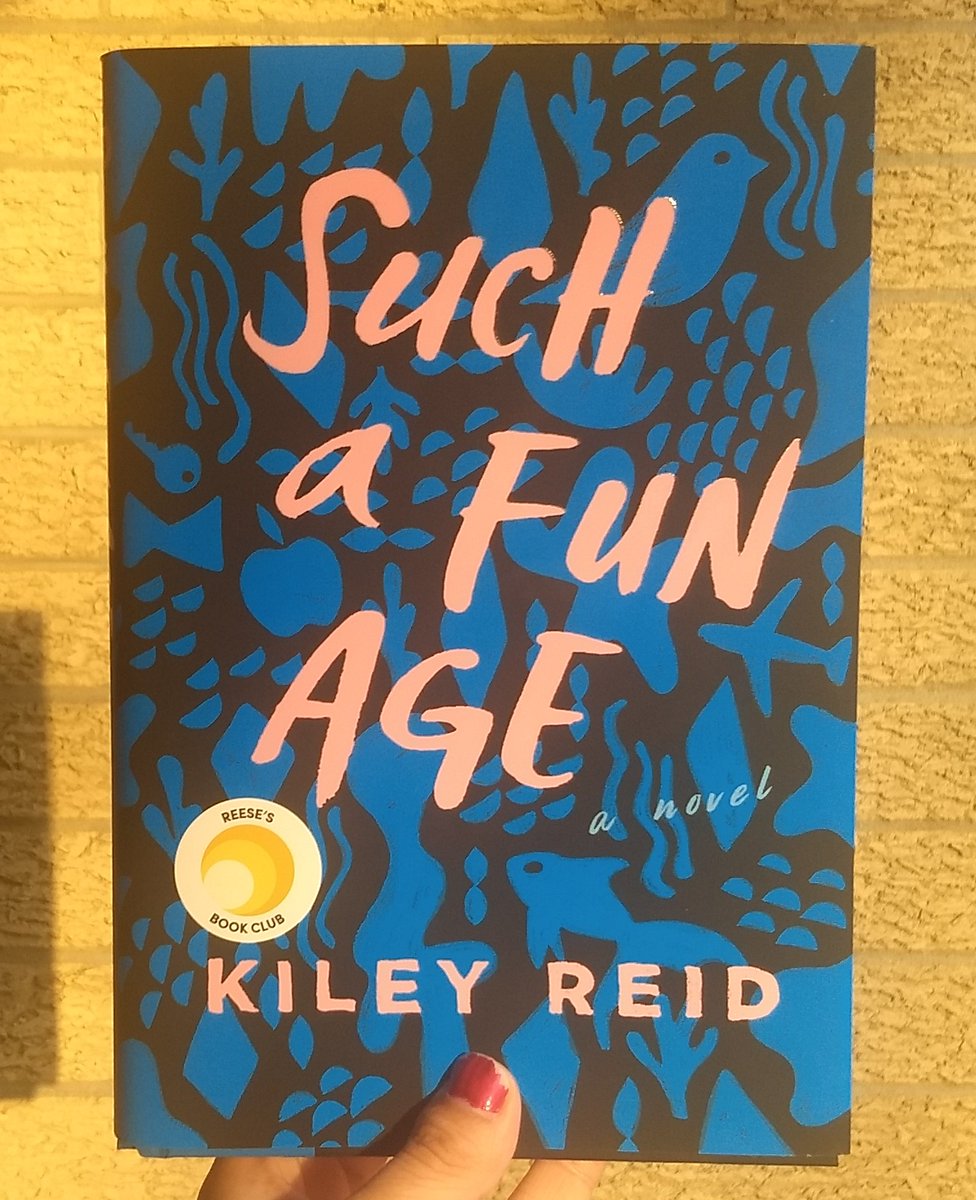 progres_pending's tweet photo. @MarcyBooeh @TheReadingRush One of the covers for "Such a Fun Age" is mostly blue, and it's the buddy reading book, too! https://t.co/othr51EX3y