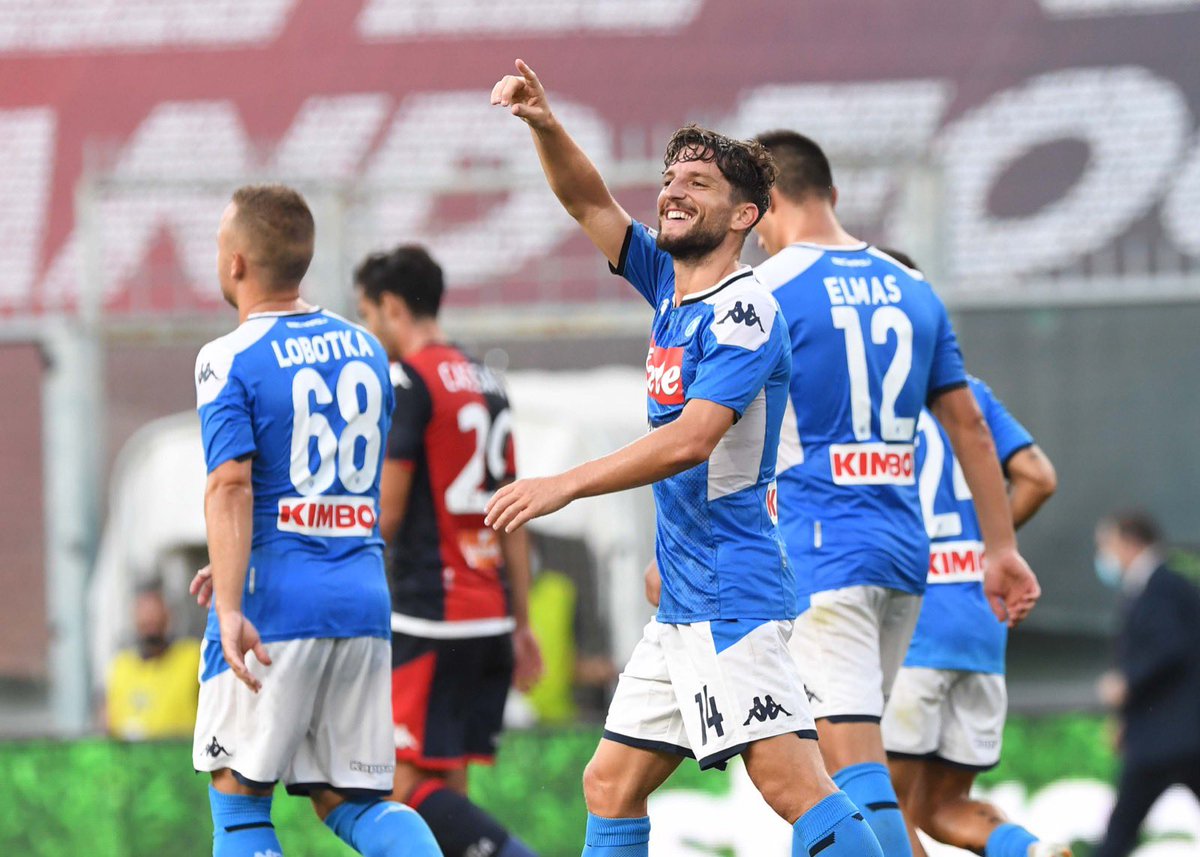 Kappa_Argentina's tweet photo. 🇮🇹⚽ Napoli le ganó 2-1 al Genoa, y se impuso en la #FechaKappa de la Serie A.

#Napoli #Genoa #KappaSport https://t.co/UcsCwoE9h5