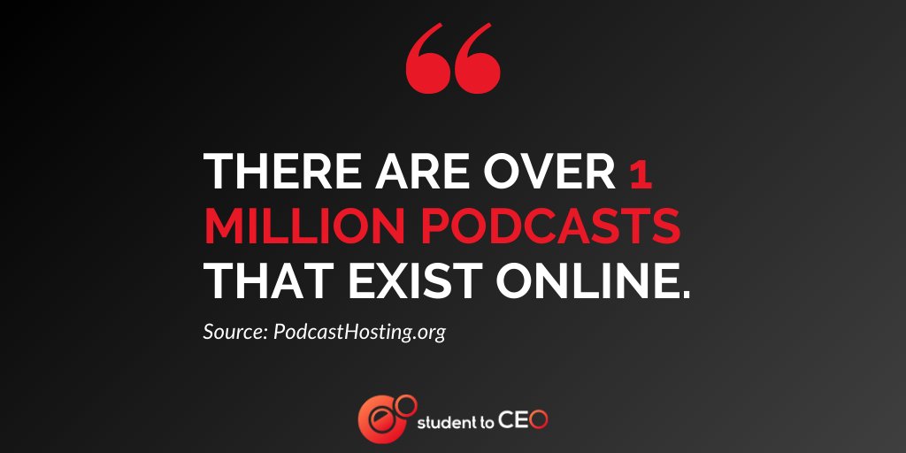 StudentToCEO's tweet photo. Are you thinking about starting a podcast? 🎤
Brett Esch, founder of the podcast network @FO1Media, wrote a guest blog for us to share how podcasting expands your personal brand and reach. Read the blog now to learn how this medium can benefit you 👉 https://t.co/qCXOS58c0K https://t.co/Fg0lR9bhht