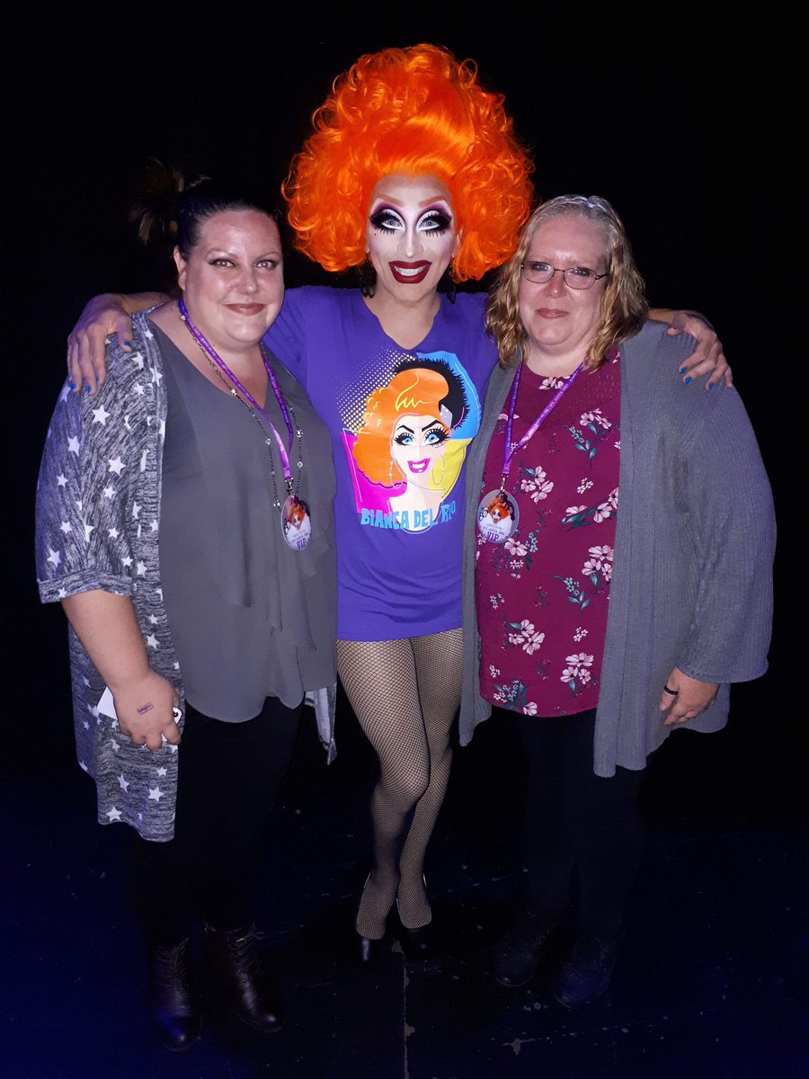 iKrystalW's tweet photo. Happy @TheBiancaDelRio Day to my favourite clown! #ClownRealness #NotTodaySatan #ReallyQueen #NewOrleans https://t.co/uh4DrZqQKq