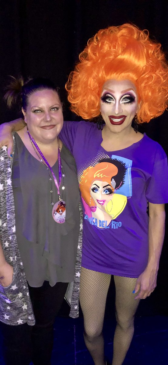 iKrystalW's tweet photo. Happy @TheBiancaDelRio Day to my favourite clown! #ClownRealness #NotTodaySatan #ReallyQueen #NewOrleans https://t.co/uh4DrZqQKq