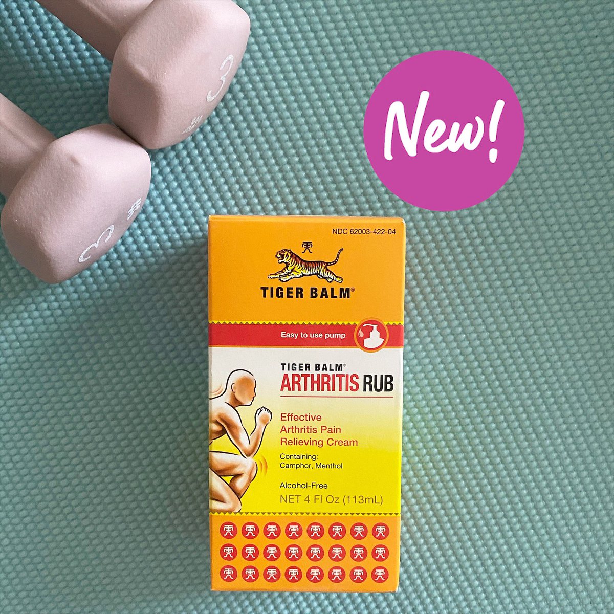 pureformulas's tweet photo. NEW! Soothe joint pain with Arthritis Rub by Tiger Balm. This rub is fast-acting, greaseless, and easy to apply. Learn more via
https://t.co/xtp9W8IObP.
#PureFormulas #TigerBalm #JointPain https://t.co/GQxrkhhjzp
