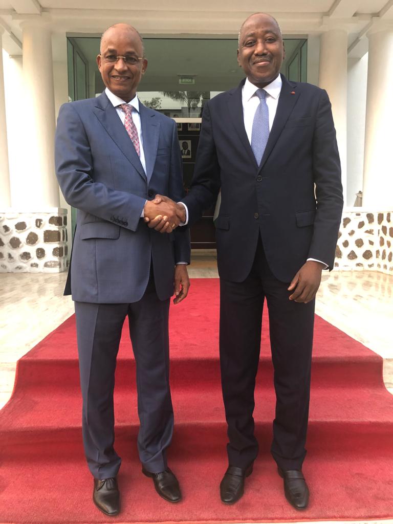 Je présente mes sincères condoléances à la famille de Amadou Gon Coulibaly, au Président Alassane Ouattara ainsi qu’au peuple ivoirien. Que la terre lui soit légère et qu’Allah l’accueille dans son paradis éternel.