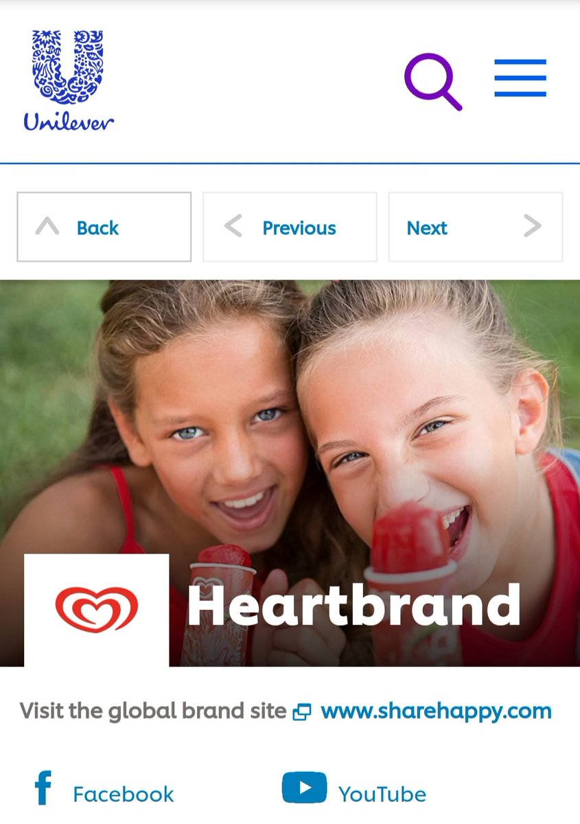 6) Unilever is the parent company of Heartbrand, which has products all around the world.