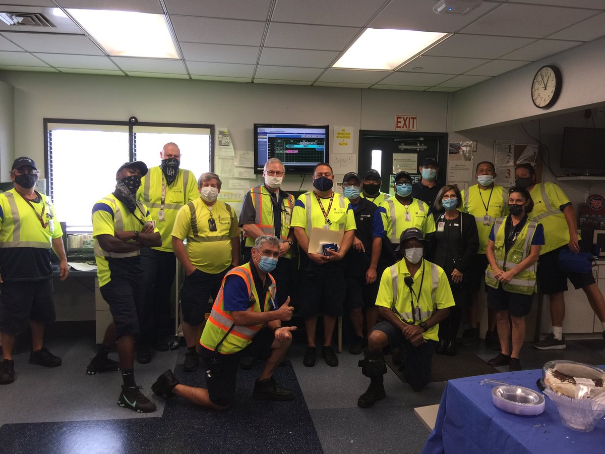 OfRb1's tweet photo. Another Milestone celebration in AUS!!!!Congratulations to Mario Pleites on 30 years at United!!!! Mario thank you for all you do. https://t.co/IrhNBCn2Dm