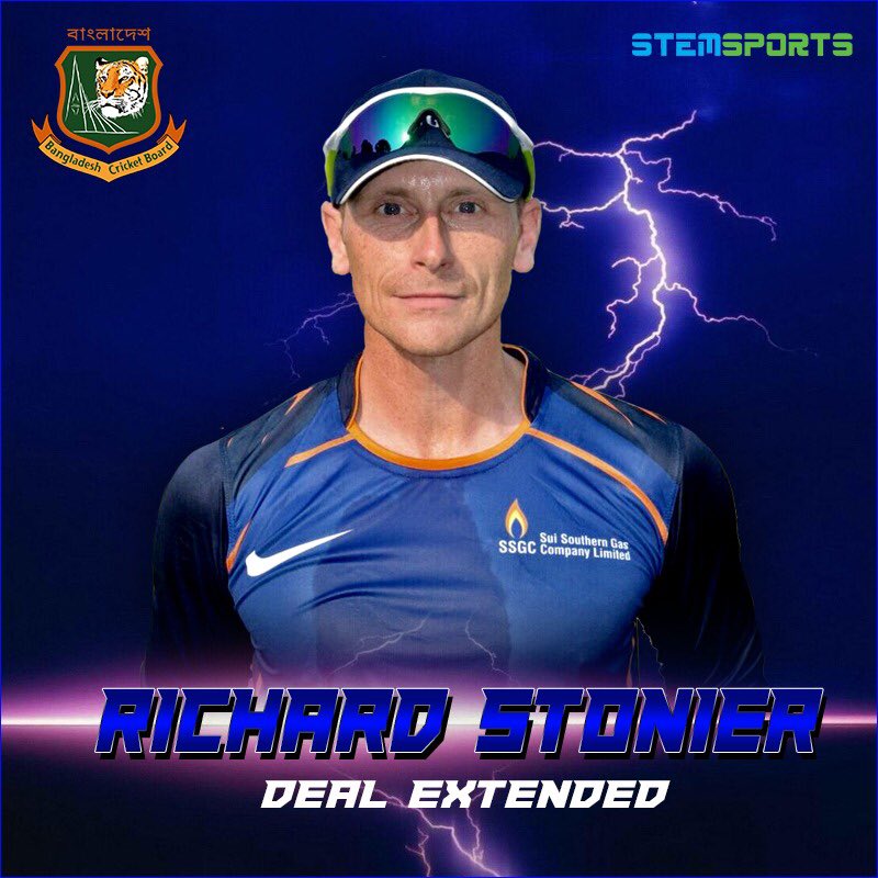 Stemsports1's tweet photo. Delighted to announce @stonierstoney will continue to be part of the Bangladesh Cricket setup as Fitness & Development Coach. He will be working with the High Performance & U19 Squad 🏏🏋️♀️ 🇧🇩
#Cricket #Bangladesh #Trainer #Fitness #Development #SandC #DealExtension #StemSports https://t.co/JoB1T8h0Ho