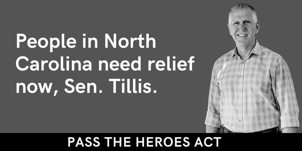 RaiseUptheSouth's tweet image. What is @SenThomTillis waiting for? ☎️ Call 833-868-8109 to tell him to act now! #HEROESAct #ProtectEssentialWorkers #GOPVacation