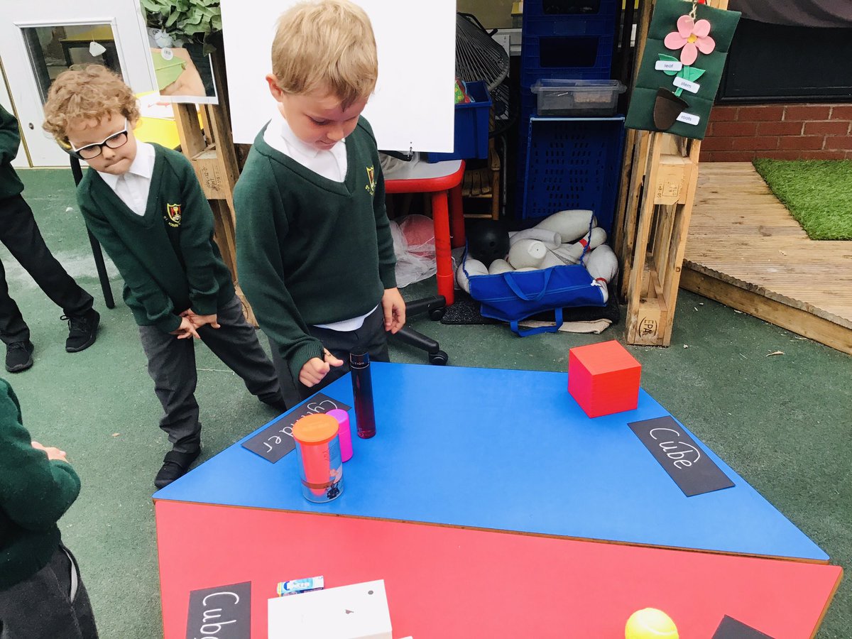 sjvblackpool's tweet photo. In Maths today, we were learning about 3D Shapes πΎπ§Mrs Dickinson brought lots of things in for us to sort... We had to think carefully about each shape and itβs properties ππΌπ#SJVClass1Ha #SJVClass1Hu #SJVBubble1B #SJVMaths https://t.co/7iFhujX3EP