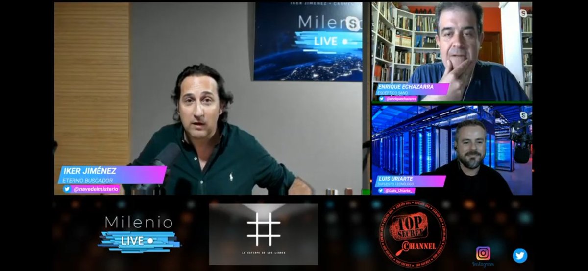 litojoro's tweet photo. Ya están los amiguetes en directo #retrovitoriamisterio #TopSecretChannel https://t.co/0NlmOjcNhi