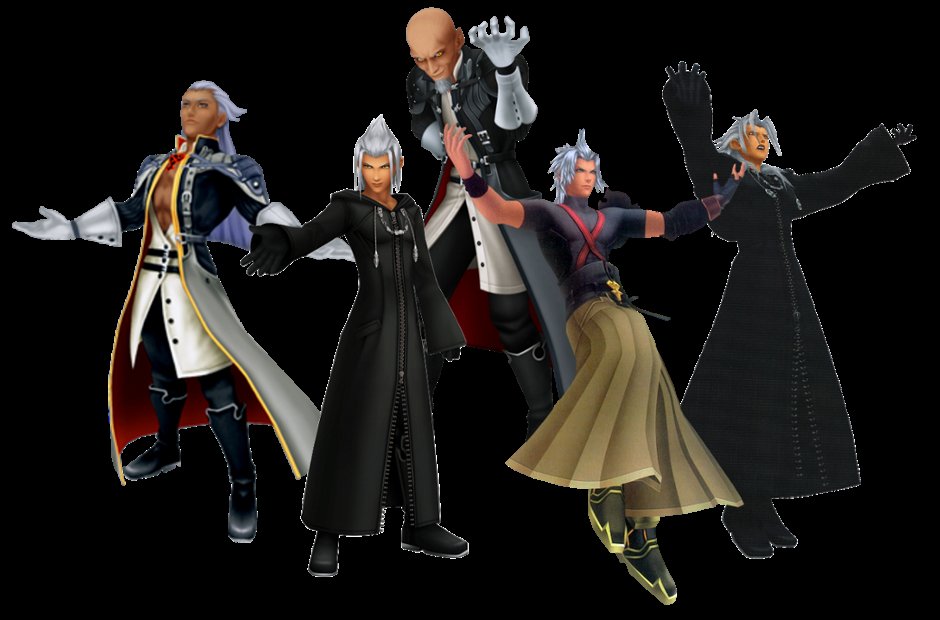 and like he had SO MANY various incarnations, through different time lapses and dimensions: ansem, xemnas, terranort, Master Xehanort, Young Xehanort... look the picture, its ALL HIM in different dimension im gonna scream! the feeling that there are also "many different ateez"