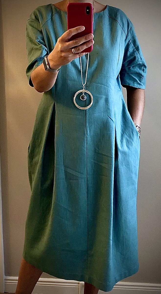 saljmc's tweet photo. Finished my #StyleArc Gertrude dress - just need to be able to go somewhere to wear it 🙄😉 https://t.co/ZlXAKl0Q05