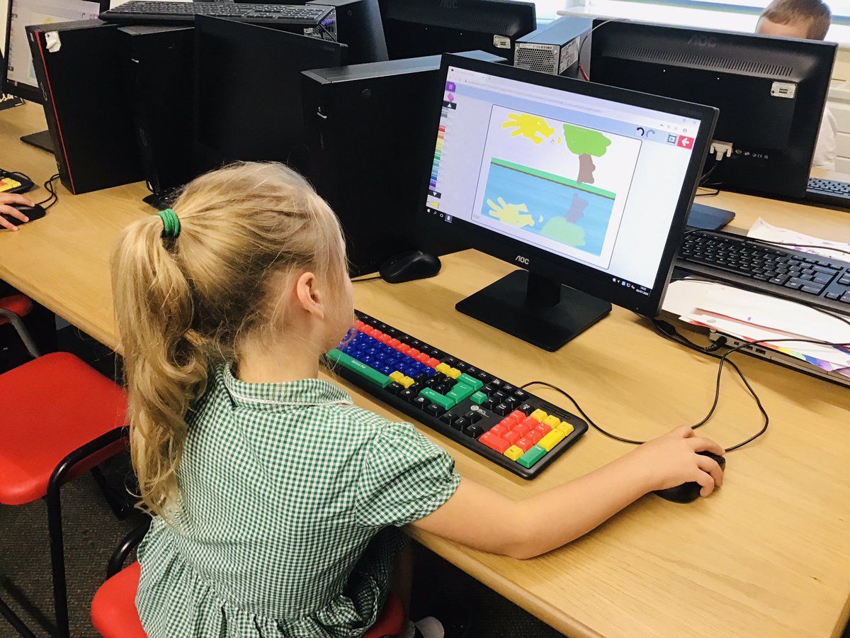 sjvblackpool's tweet photo. In ICT today, we continued our βUnder the Seaβ theme on Purple Mashπ₯β¨οΈWe made pictures with a refelection on the water π¨, created our own fish using different patterns π and designed our very own Rock-pools πππ¦#SJVClass1Ha #SJVClass1Hu #SJVBubble1B #SJVICT @purpleMash https://t.co/DupvaaRfoo