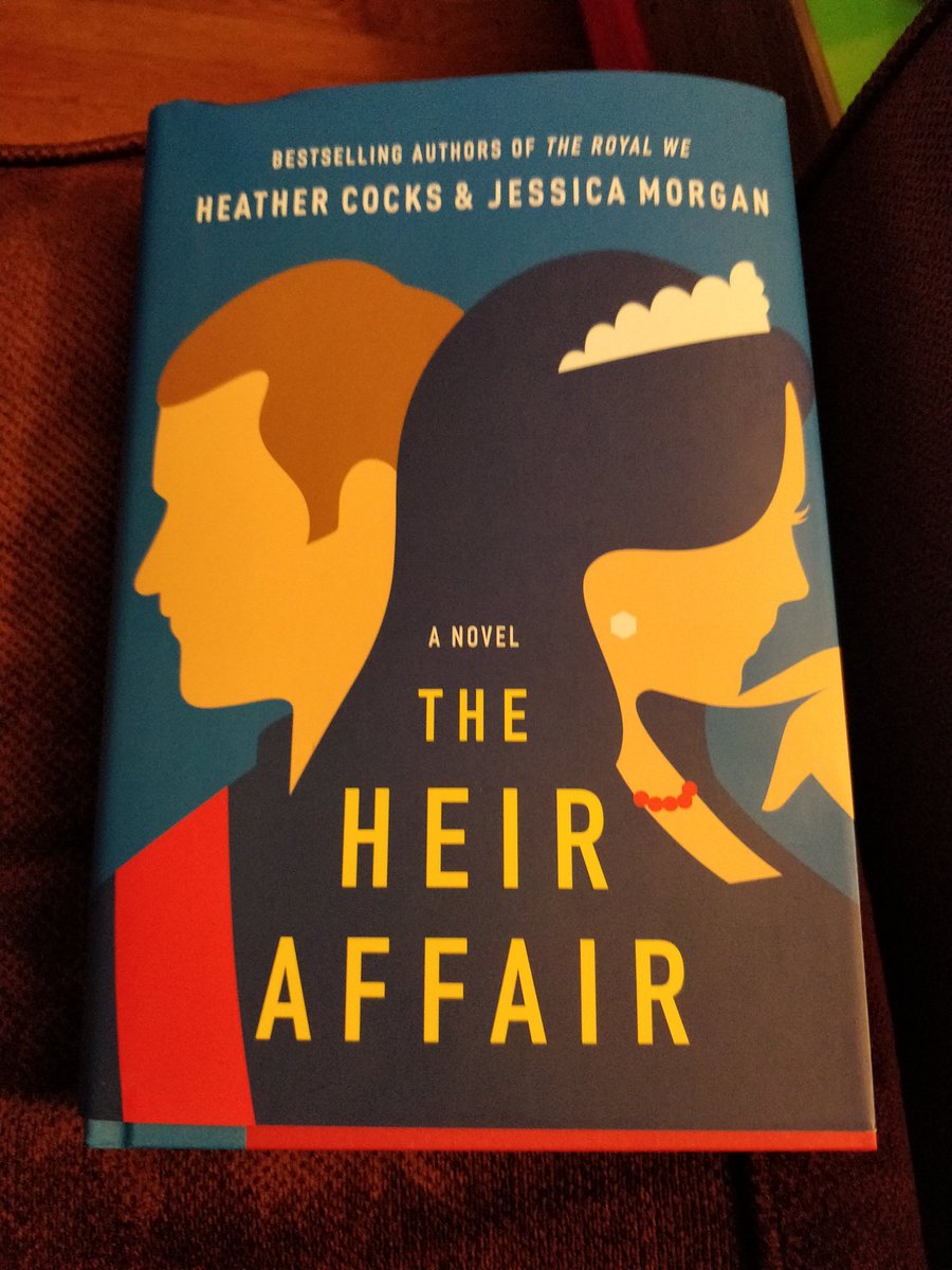 Buckle up, buttercups...my copy of The Heir Affair (<a href="/GoFugYourself/">Jessica L Morgan</a>) has arrived.