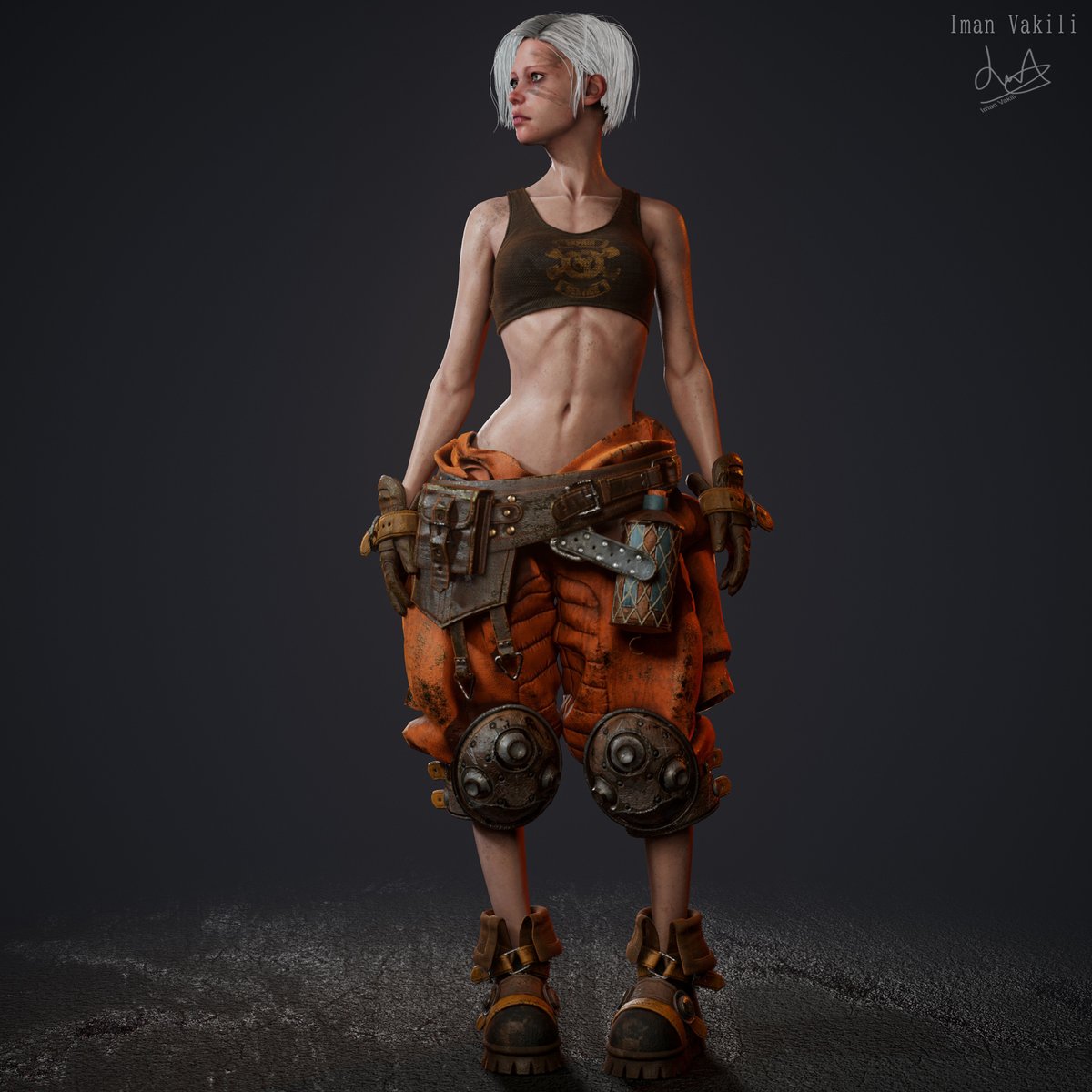 ImanV15's tweet photo. Hello :X here is my most recent work ... please view my artstation page for more renders and turntables.
https://t.co/cPcElvb0Ru

#zbrush #3dmodeling #3dcharacter #3dcharactermodeling #sculpting #cg #texturing #rendering #girl #fantasy #photoshop #Gameart #marmosettoolbag3 https://t.co/nF9GS0YpaJ
