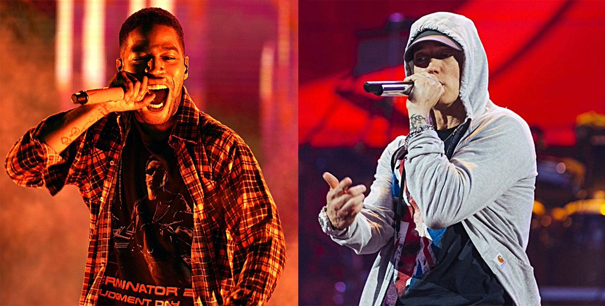 StrittNews's tweet photo. Gros featuring entre Eminem et Kid Cudi disponible vendredi ! 🔥

#kidcudi #eminem #slimshady #rap #rapus #hiphop https://t.co/h7ymCDO2dR
