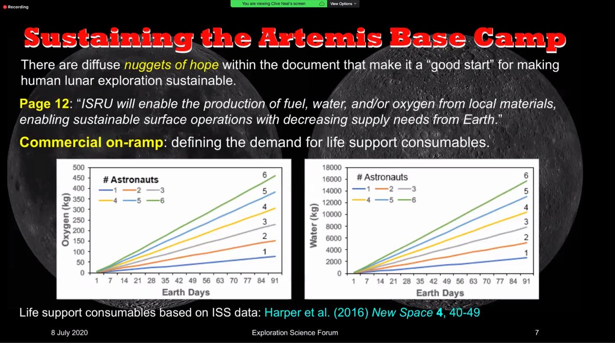 genejm29's tweet photo. #NASA #SSERVI #NESF  #Artemis - Clive Neal - Some additioanl thoughts two commercial on ramps here, https://t.co/YfARRTjXbs