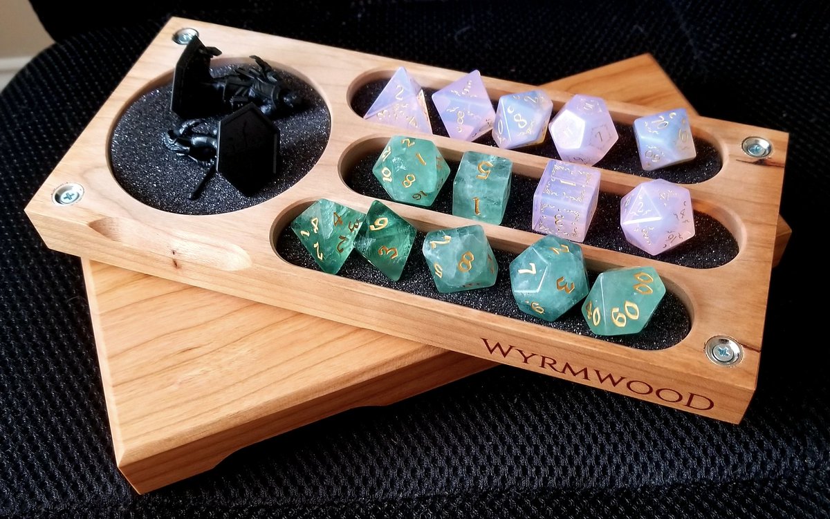 audastreams's tweet photo. @WyrmwoodGaming Got the master vault out today to admire it again - it still smells delicious #wyrmwoodwednesday https://t.co/to4WtikuUj