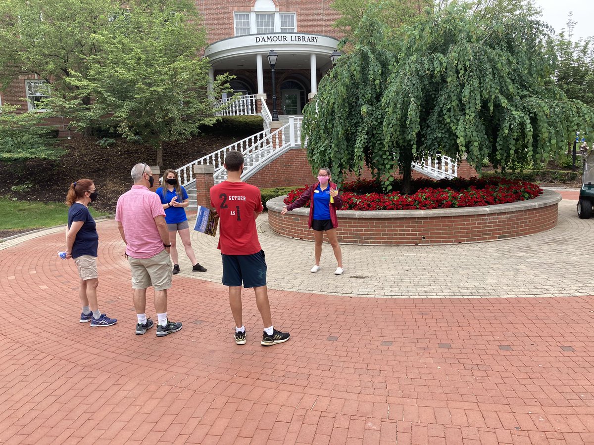Great to see prospective students and parents checking out <a href="/WNEUniversity/">Western New England University</a> today, with everyone wearing masks and social distancing!