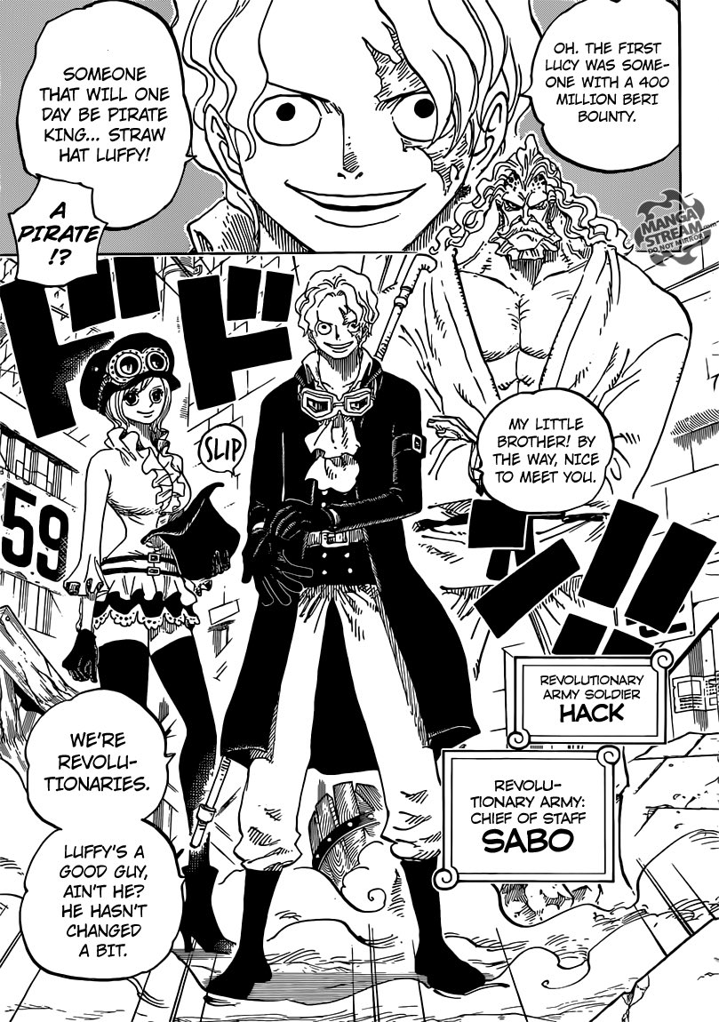 luffy rencontre sabo