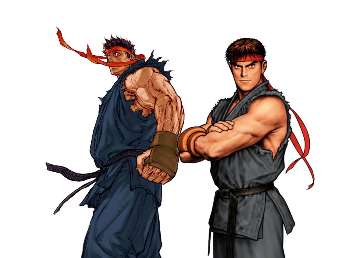 Capcom vs. SNK 2 - Shinkiro X Kinu NishimuraCharacters art side-by-side E.R...