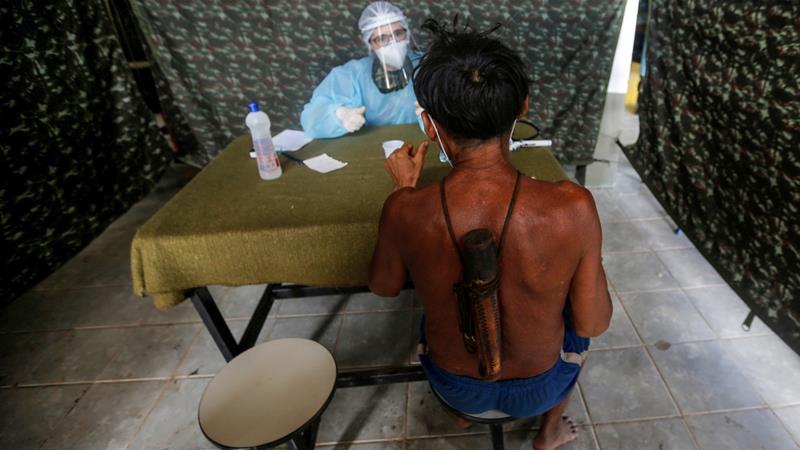 Brazil's President Bolsonaro vetoes COVID-19 aid for Indigenous https://t.co/DtVbCmq8Xi https://t.co/WFVJyKO2K2