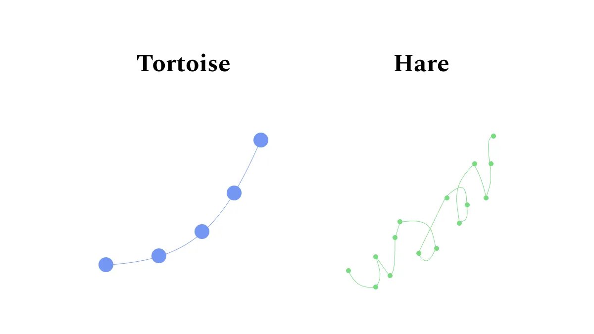 There are two types of companies:Tortoises and Hares
