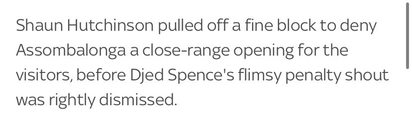 UTFB97's tweet photo. No mention of the clear red card on Djed Spence or Paddy McNair, salty about the game and failed to mention we were on top. @SkyFootball should ashamed to call this journalism https://t.co/oJBxUu3msI