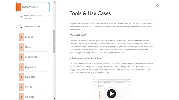 BrightspaceHelp's tweet photo. The #BrightspaceSuccessToolkit course is available for new and existing customers in the #LearningCenter on the #BrightspaceCommunity. Learn about working with D2L, tool usage ideas, how to rollout Brightspace within your organization and more! https://t.co/cCymbQByI2 https://t.co/fmuhPpvmaZ