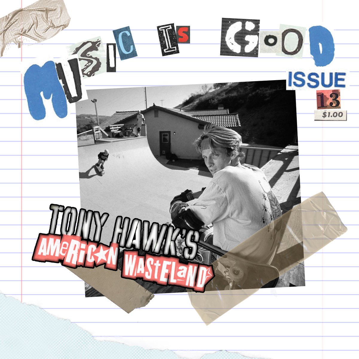 This week we are Joined by Rhi Carter from <a href="/TranifestoPod/">tranifesto</a> to discuss the pop punk goes punk compilation that is the Tony Hawks American Wasteland soundtrack. Toothbrush music, Buckcherry, and the fact that skate games created our music taste soundcloud.com/musicisgoodpod…