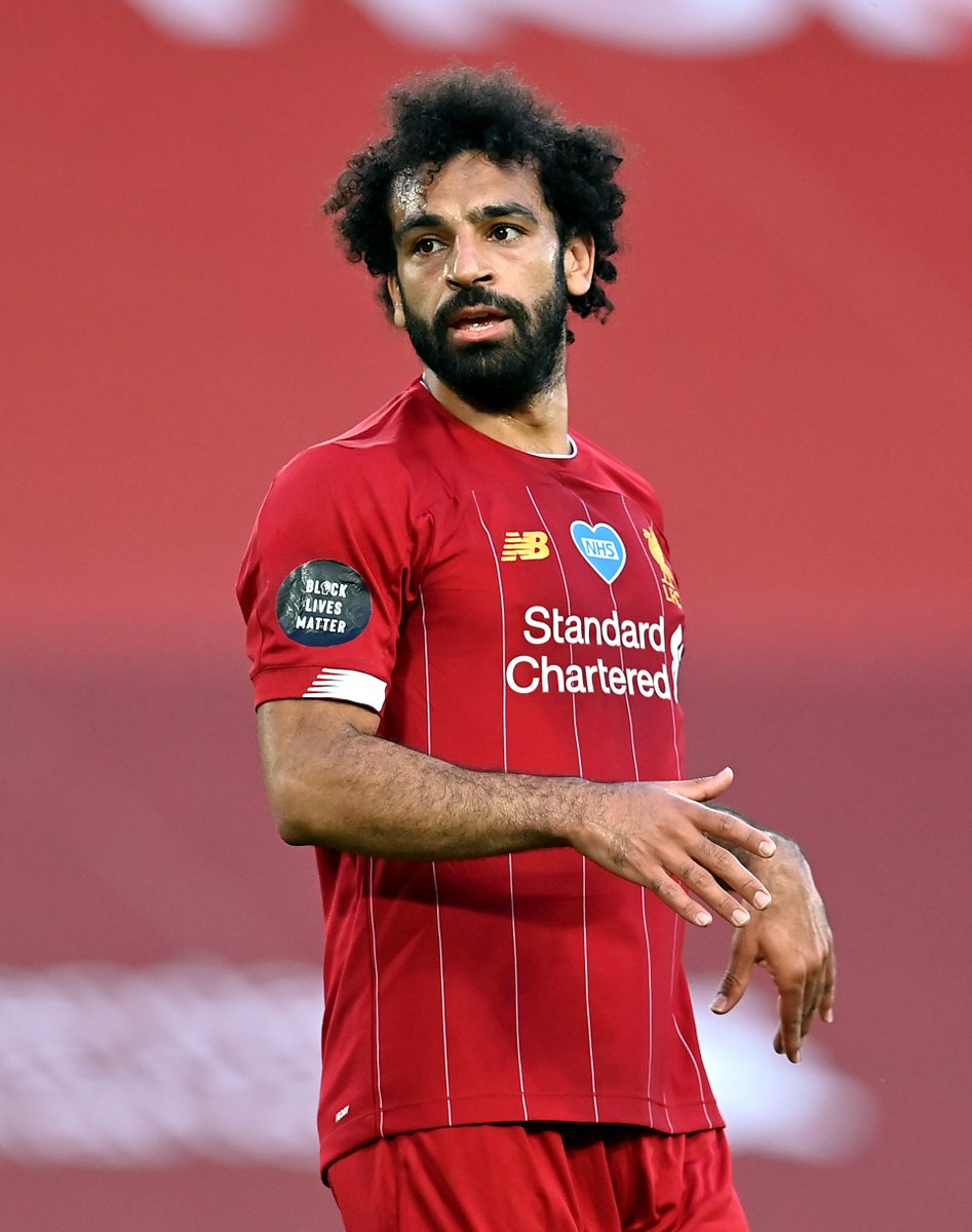 Squawka's tweet photo. Mohamed Salah has now been directly involved in 100 Premier League goals for Liverpool: 

⚽️ 73 goals 
🅰️ 27 assists 

In just 104 games. 🔴 https://t.co/eHQAu3L7ur