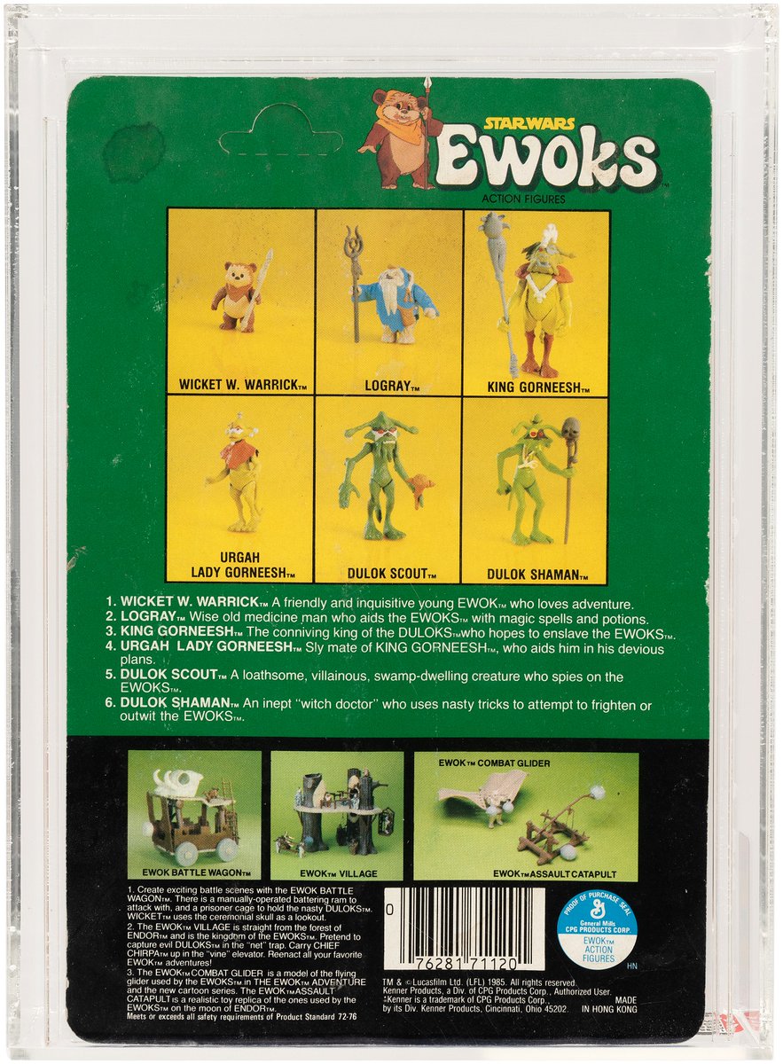 HakesAuctions's tweet photo. #Hakes230 Sneak Peek! @HakesAuctions' next sale has more #vintage @starwars toys, like this #firstshot #salessample #MonJulpa, an unproduced #StarWarsDroids figure packaged on an #Ewoks card with a #Barada coin!
#Kenner #StarWars #AFA #StarWarsToys #StarWarsCollectors https://t.co/KpwvSyVuyM