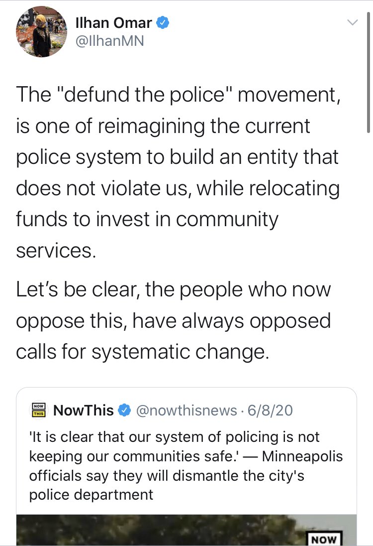 Naturally it follows from this that one of the oppressive systems we need to abolish is the police.
