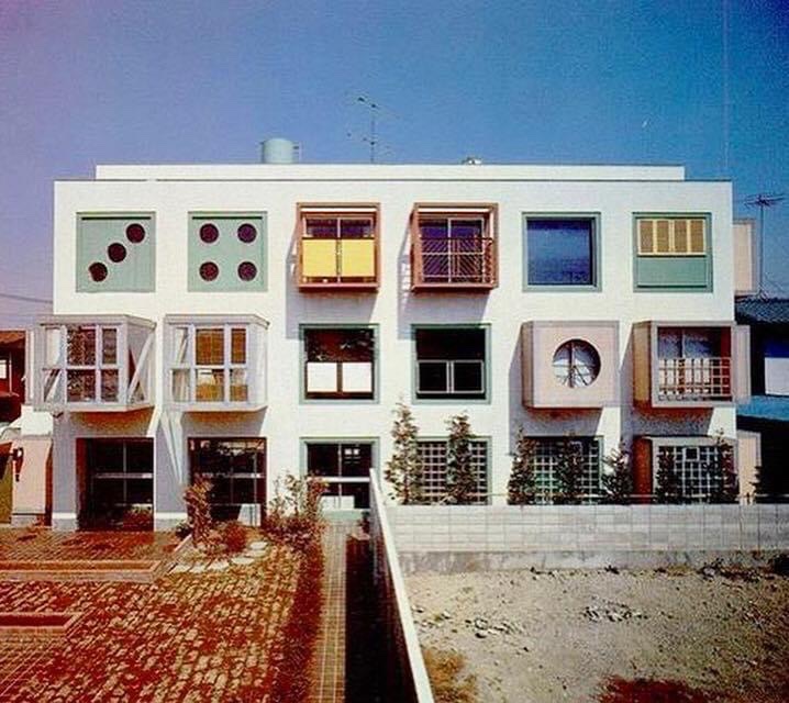 54 Windows, Clinic & Residence, Hiratsuka, Kanagawa, Japan, Kazuhiro Ishii, 1975